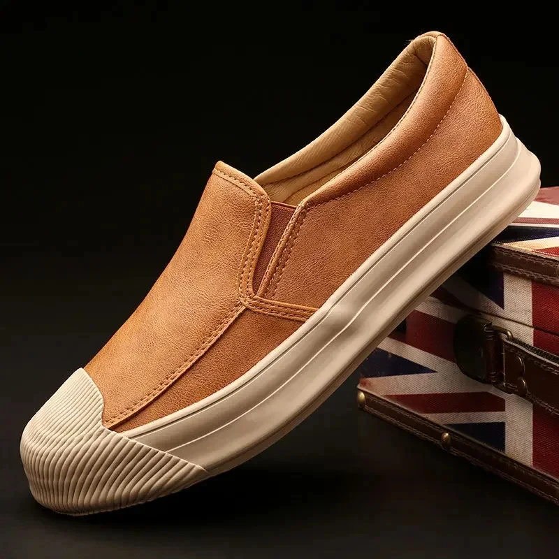 Zapatos retro de piel - Imagen 6
