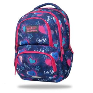 Mochila escolar infantil Spiner Termic Fashion Hearts c01274
