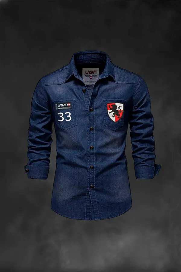 "Mama Azul denim " camisa LaSal