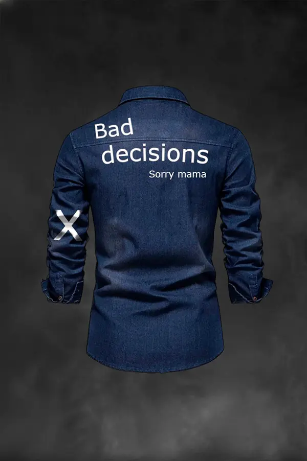 "Mama Azul denim " camisa LaSal - Imagen 3
