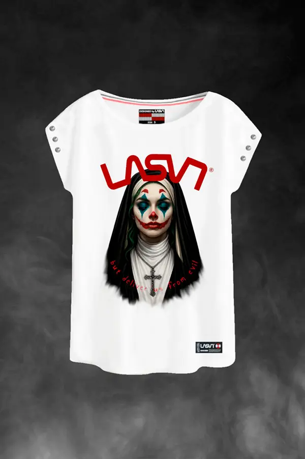 "Evil blanco" camiseta LaSal