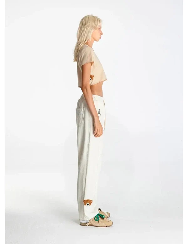 "Teddy beige cropped" camiseta MWM - Imagen 9