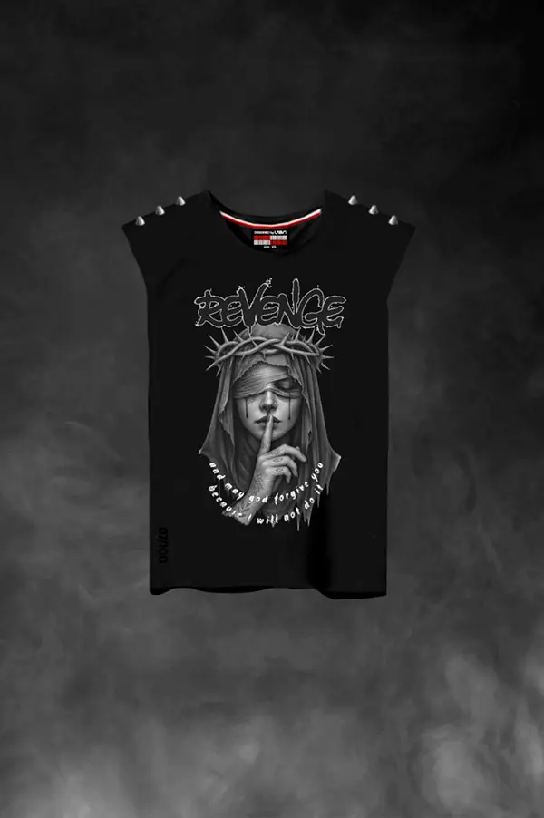 "Revenge negro" camiseta LaSal - Imagen 2