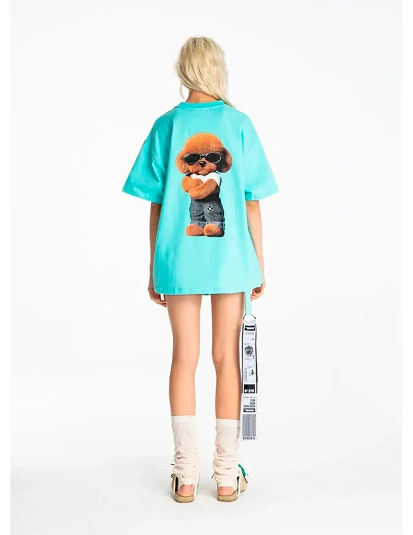 "Lord Teddy turquesa" camiseta unisex MWM - Imagen 5