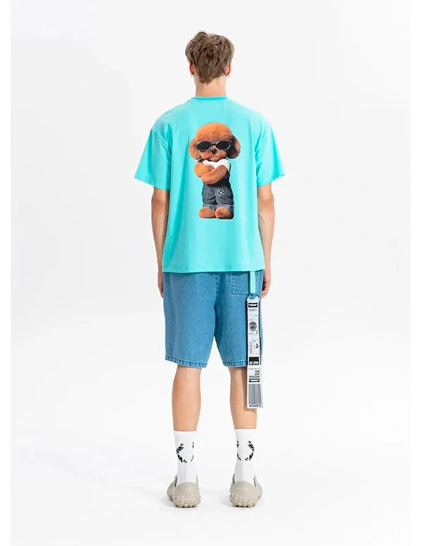 "Lord Teddy turquesa" camiseta unisex MWM - Imagen 3