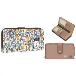 Cartera mujer Frida Kahlo Grafos K23-4639