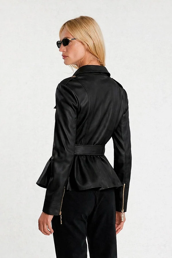 "Taylor negro" cazadora biker Relish - Imagen 3