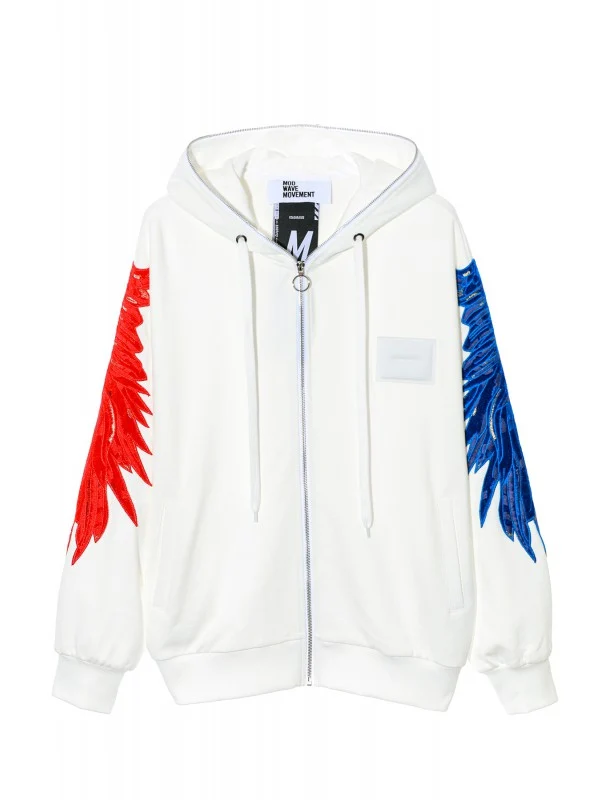 "Domme blanco" chaqueta unisex MWM - Imagen 2