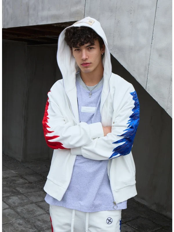 "Domme blanco" chaqueta unisex MWM - Imagen 4