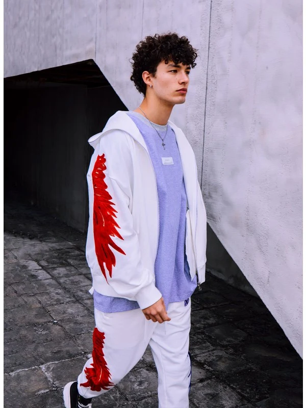 "Domme blanco" chaqueta unisex MWM - Imagen 7