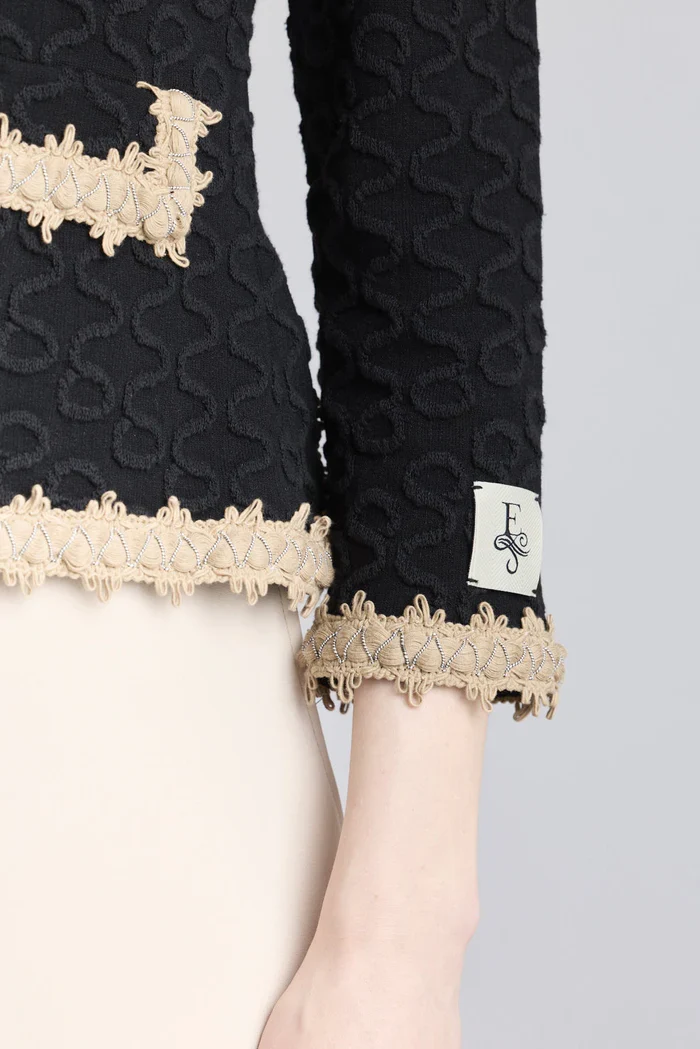 "Paola negro" chaqueta the extreme collection - Imagen 5