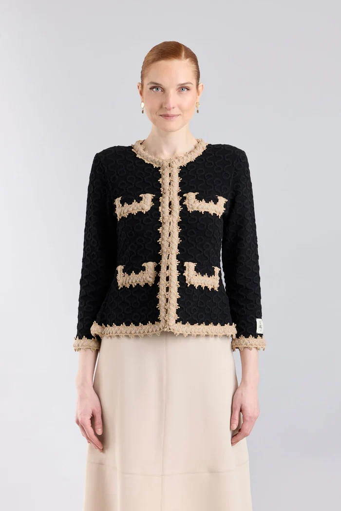 "Paola negro" chaqueta the extreme collection - Imagen 3