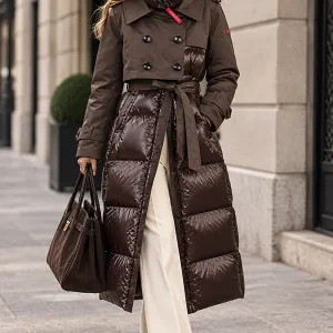 "Catherina marrón" chaquetón Dichi