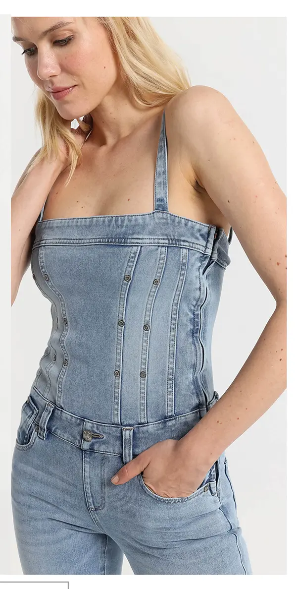 "Cindy Carine” mono denim Lois - Imagen 7