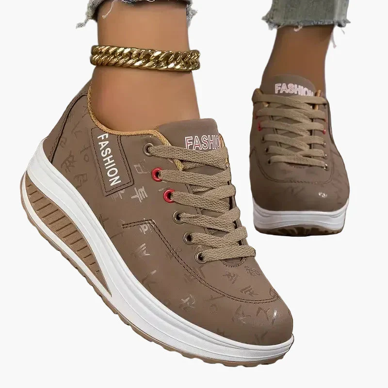 Baskets orthopédiques confort femme - sneakers tendance usage quotidien - Imagen 8