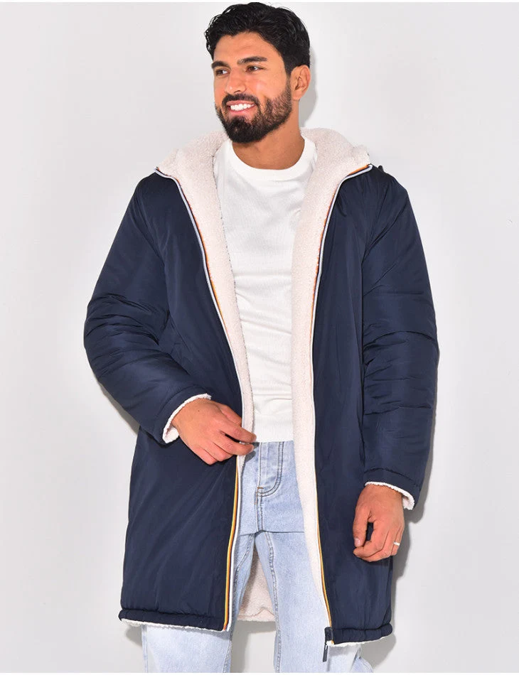 Elegante chaqueta de invierno de forro polar - Imagen 6