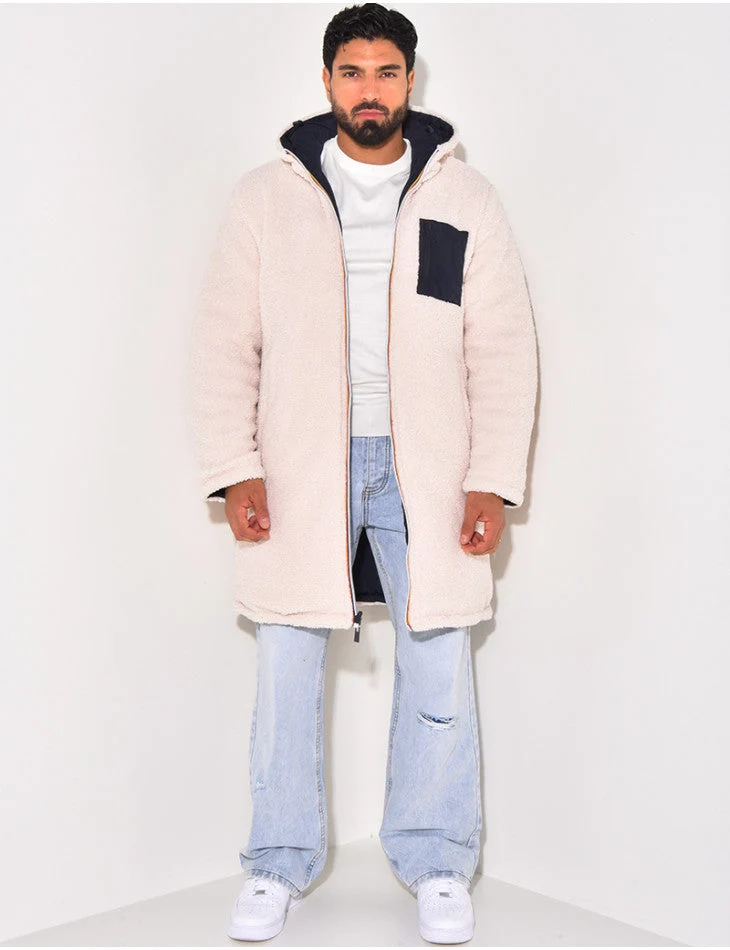 Elegante chaqueta de invierno de forro polar - Imagen 5