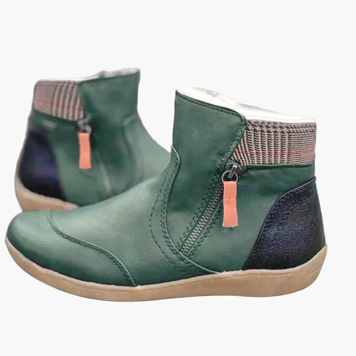 Bottines orthopédiques femme à fermeture éclair – Style moderne et confort quotidien - Imagen 2