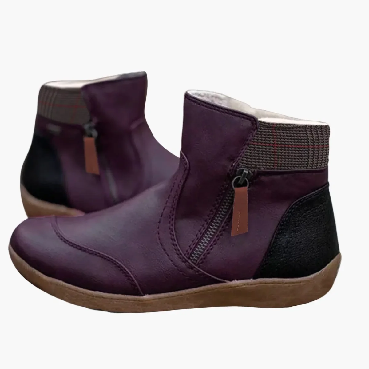 Bottines orthopédiques femme à fermeture éclair – Style moderne et confort quotidien - Imagen 5