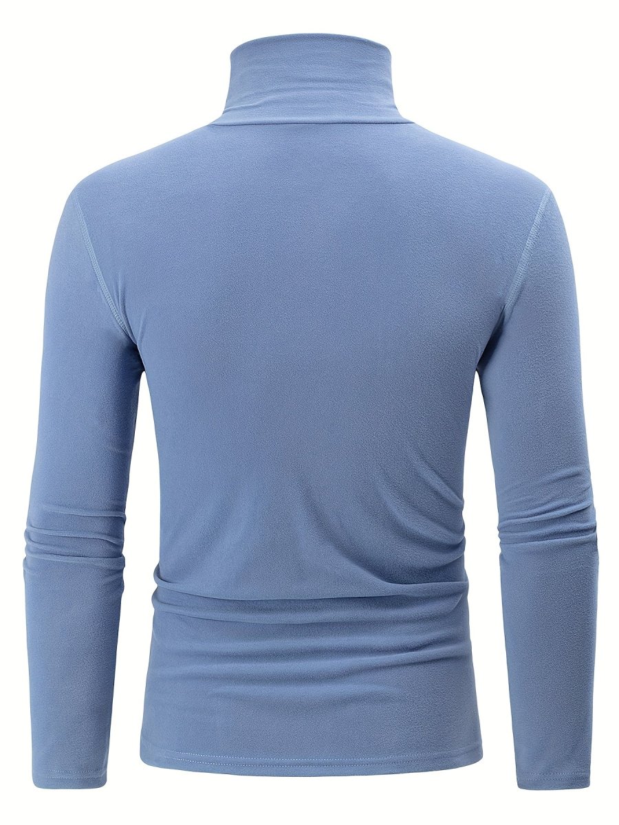 Lot de 4 Pulls Col Roulé Homme Manches Longues Couleurs Assorties - Imagen 7
