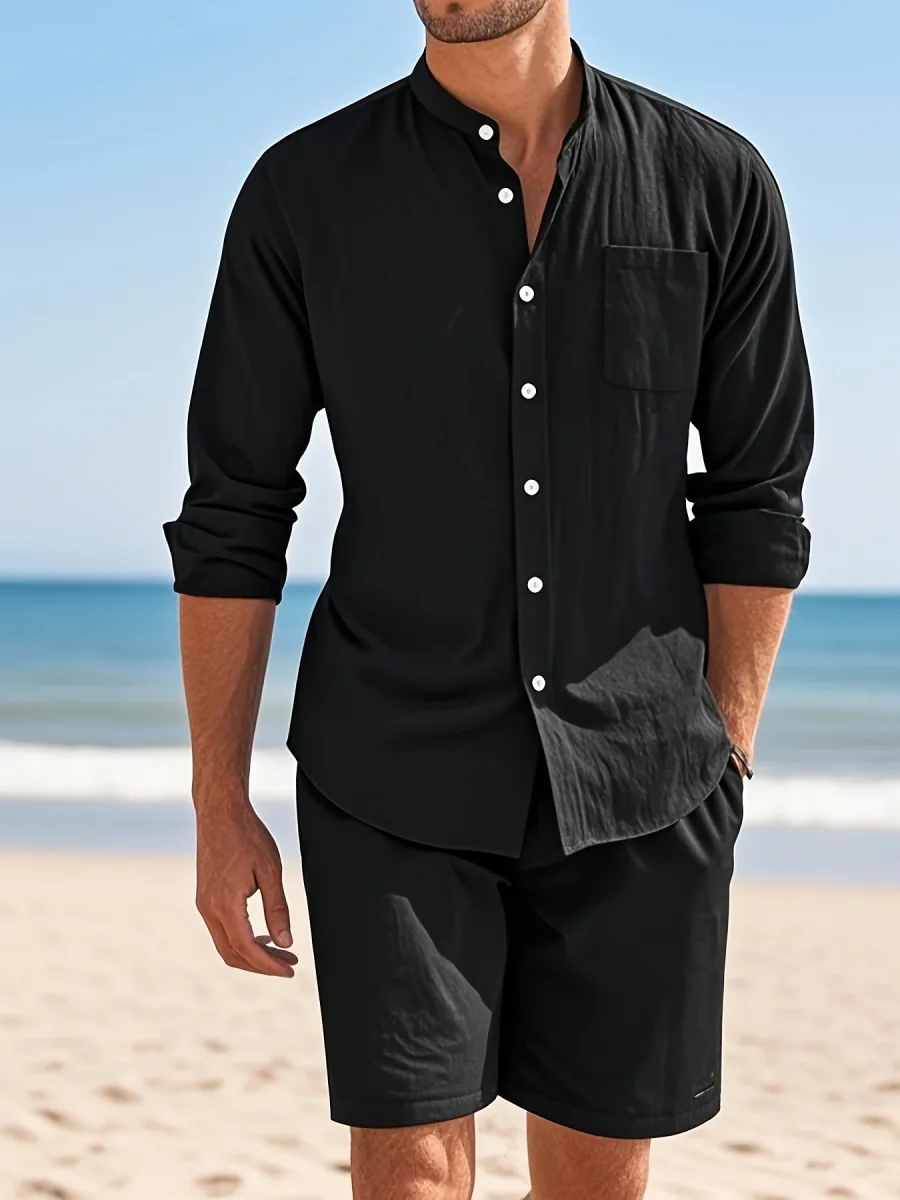 Juego de ropa de cama de lino transpirable - Imagen 5