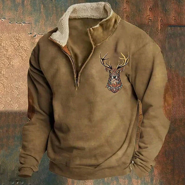 Jersey vintage con cremallera - Imagen 3