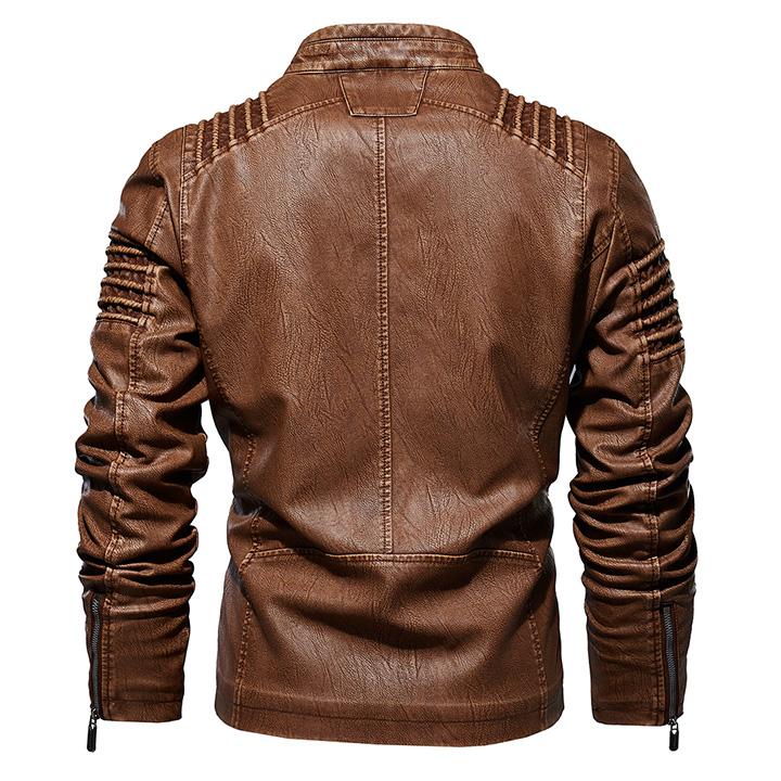 Chaqueta de cuero vintage - Imagen 5