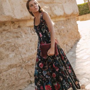 VESTIDO TERCIOPELO NEGRO