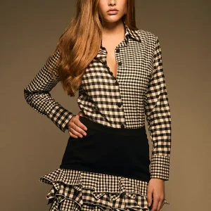 "Chess negra" mini falda uDoIt  u Do It