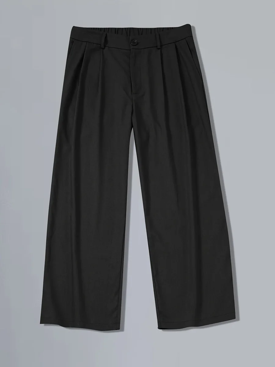 Pantalon large homme style vintage élégant pour look urbain moderne - Imagen 7