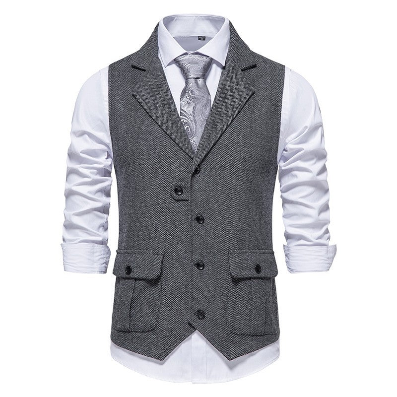 Elegante chaleco vintage - Imagen 6