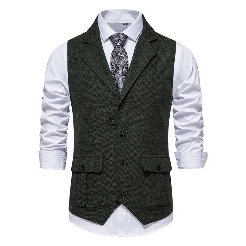 Elegante chaleco vintage - Imagen 9