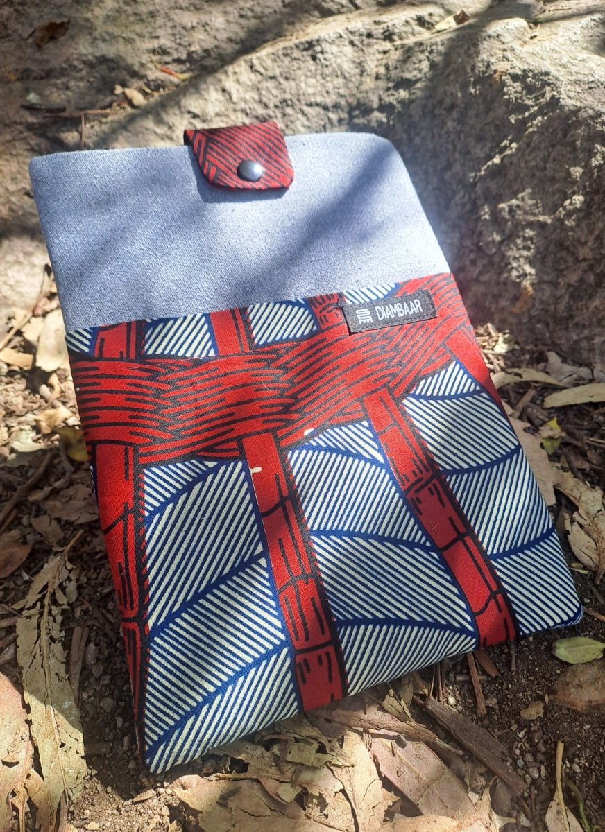 Pack funda de tablet y rosa de tela DIOP - Imagen 3