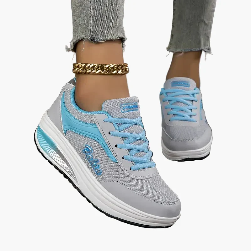 Baskets orthopédiques confort femme - sneakers tendance usage quotidien - Imagen 7