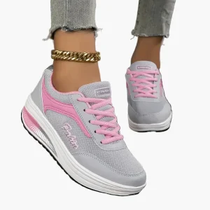 Baskets orthopédiques confort femme - sneakers tendance usage quotidien