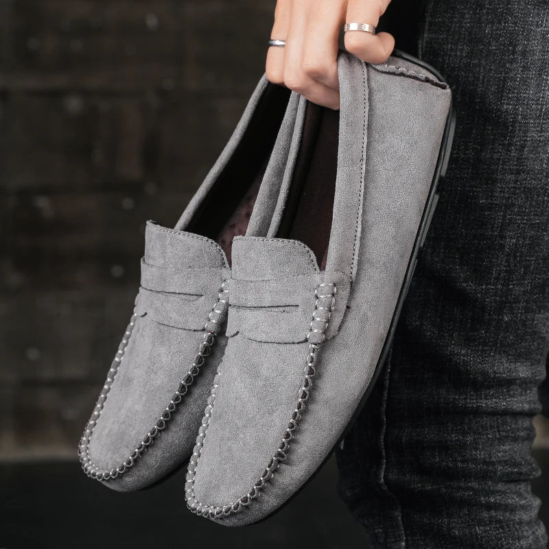 Mocasines tipo «boat» elegantes de ante - Imagen 6