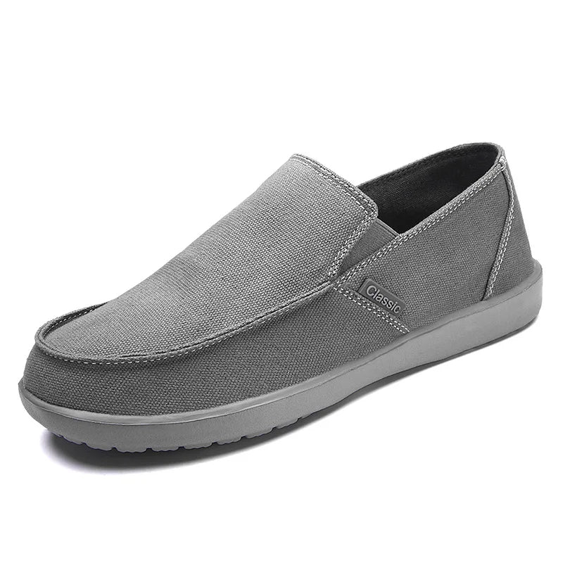 Elegantes zapatillas de lona sin cordones - Imagen 5