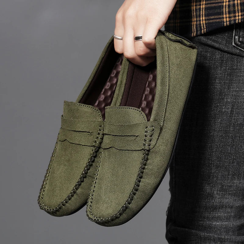 Mocasines tipo «boat» elegantes de ante - Imagen 8
