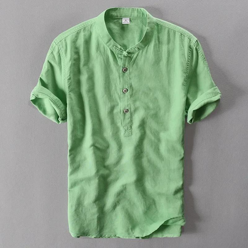 Camisa elegante de verano de algodón - Imagen 6