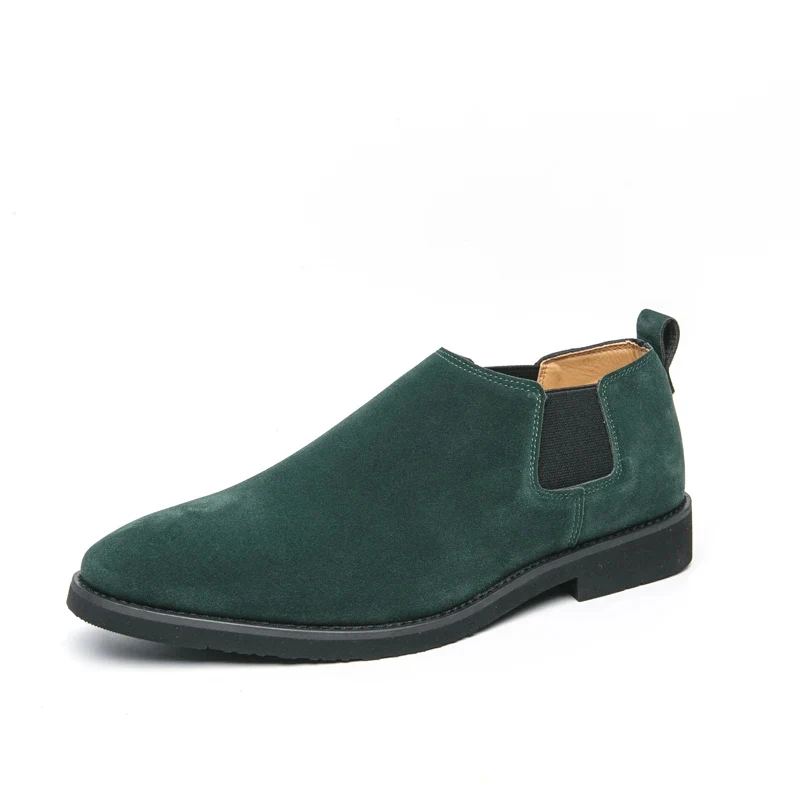 Elegantes zapatos británicos de ante - Imagen 5