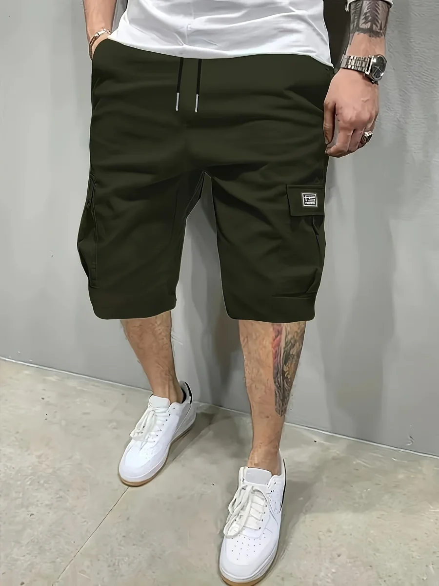 Pantalones cortos cargo elegantes - Imagen 4
