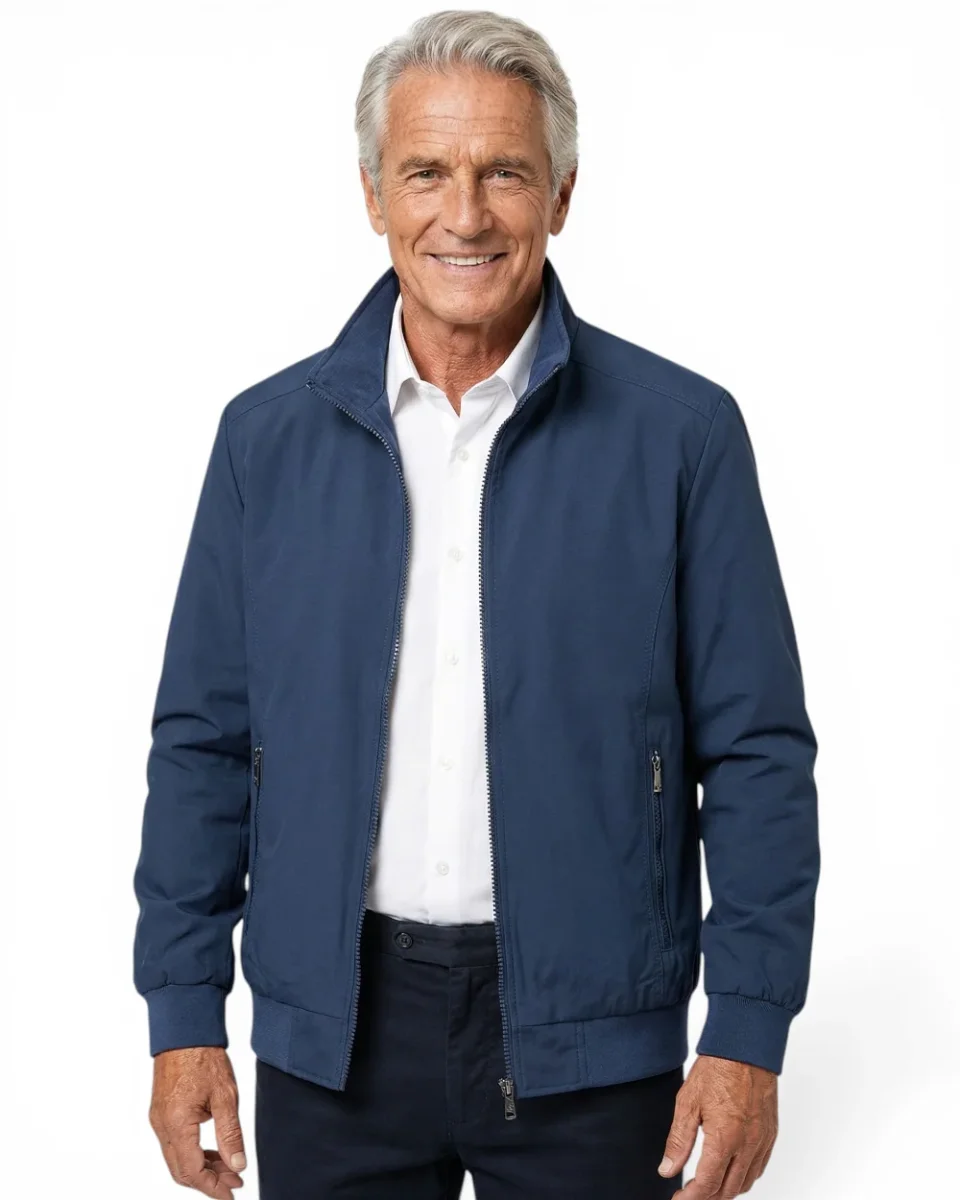 Elegante chaqueta bomber Harrington - Imagen 2