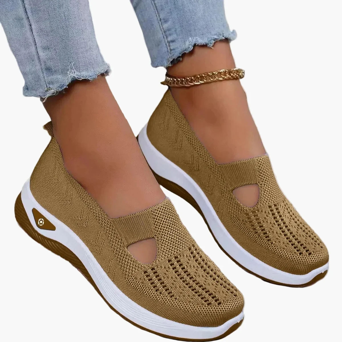 Chaussures Femme Orthopédiques Respirantes Antidérapantes pour Confort Quotidien et Marche - Imagen 7