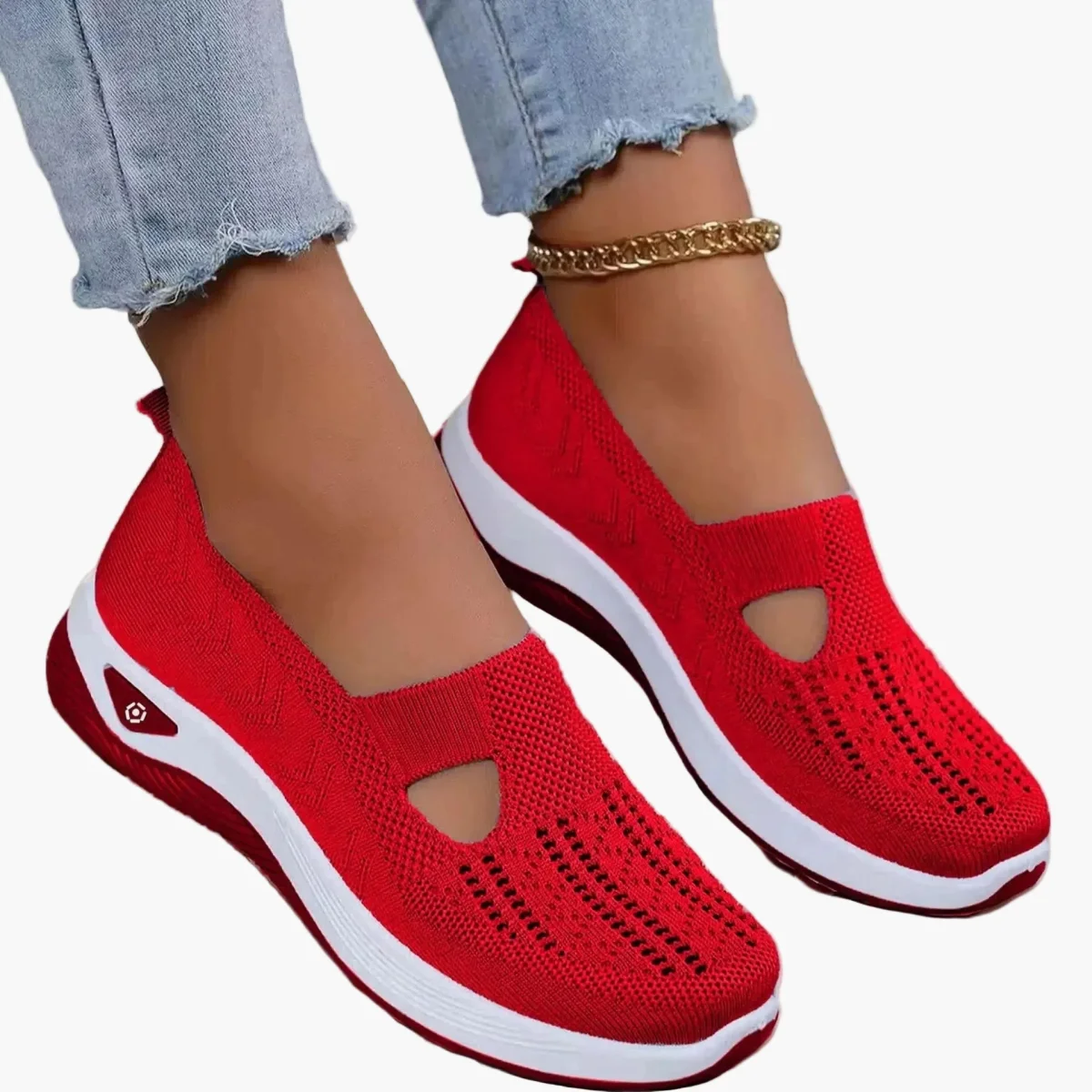 Chaussures Femme Orthopédiques Respirantes Antidérapantes pour Confort Quotidien et Marche - Imagen 6