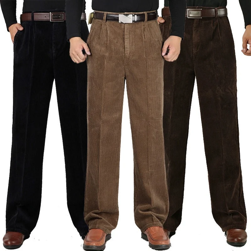 Pantalones elegantes de pana - Imagen 9