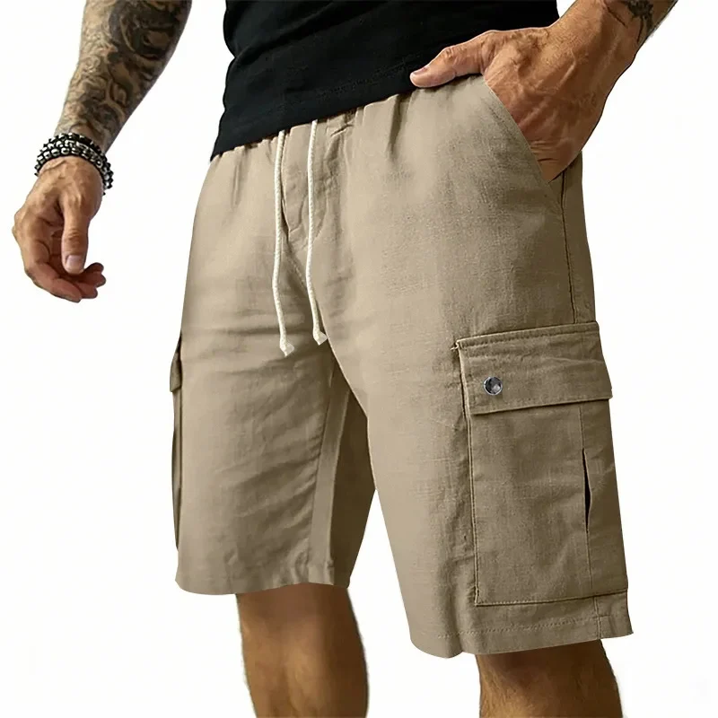 Pantalones cortos cargo elegantes - Imagen 5