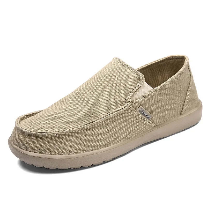 Elegantes zapatillas de lona sin cordones - Imagen 3