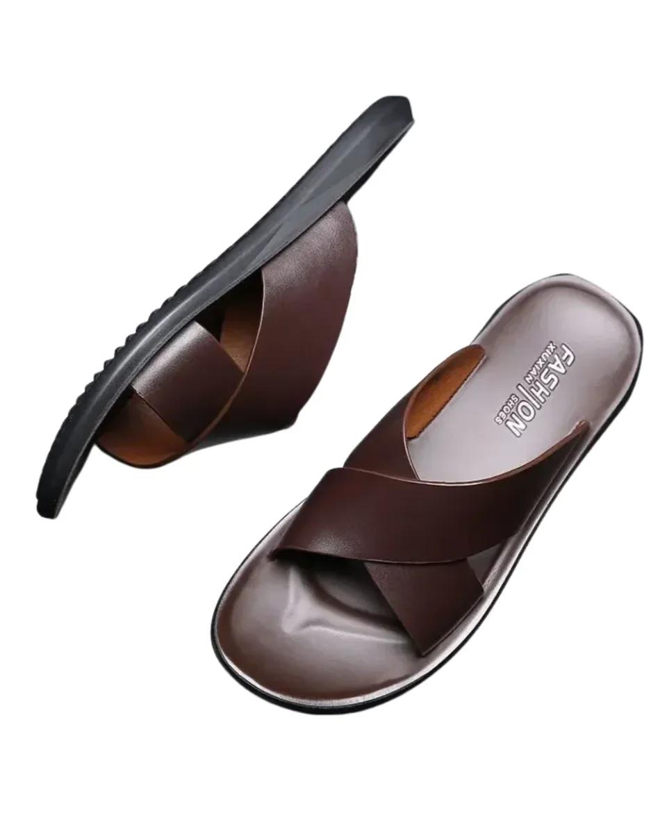 Sandalias de piel de primera calidad - Imagen 2