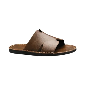 Sandalias elegantes de piel