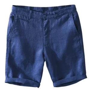 Pantalones cortos de playa de lino
